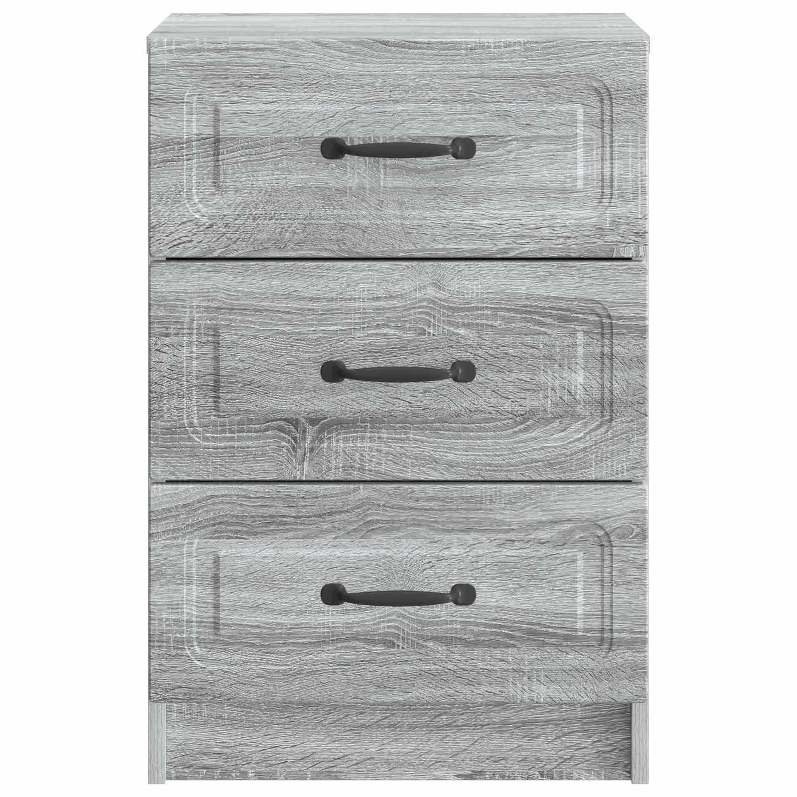 Κομοδίνο Γκρι Sonoma 43 x 41 x 63,5 εκ. Επεξεργασμένο Ξύλο - Pakobazaar