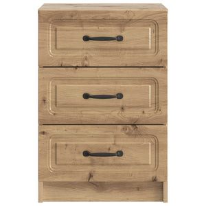 Κομοδίνο Artisan Δρυς 43 x 41 x 63,5 εκ. Επεξεργασμένο Ξύλο - Pakobazaar