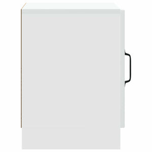 Κομοδίνο 2 pcs Λευκό 43 x 34,5 x 47 εκ. Επεξεργασμένο Ξύλο - Pakobazaar