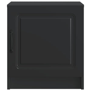 Κομοδίνο Μαύρο 43 x 34,5 x 47 εκ. Επεξεργασμένο Ξύλο - Pakobazaar