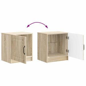 Κομοδίνο Sonoma Δρυς 43 x 34,5 x 47 εκ. Επεξεργασμένο Ξύλο - Pakobazaar
