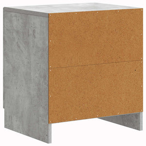 Κομοδίνο Γκρι Σκυροδέματος 43 x 34,5 x 47 εκ. - Pakobazaar
