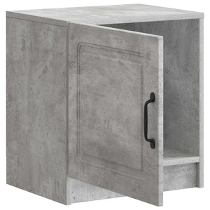 Κομοδίνο 2 pcs Γκρι Σκυροδέματος 43 x 34,5 x 47 εκ. - Pakobazaar