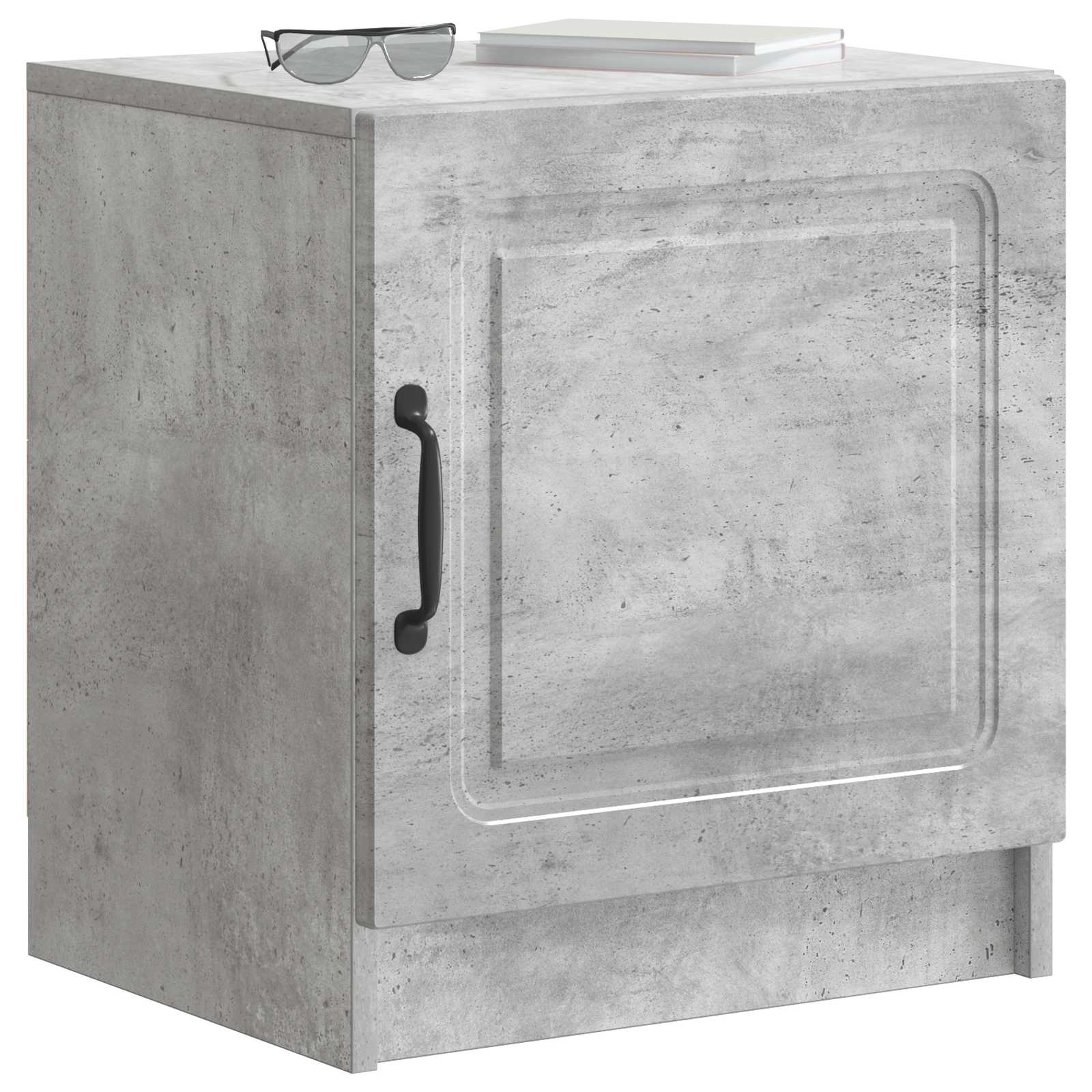 Κομοδίνο 2 pcs Γκρι Σκυροδέματος 43 x 34,5 x 47 εκ. - Pakobazaar