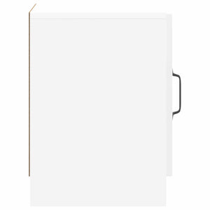 Κομοδίνο 2 pcs Γυαλιστερό Λευκό 43 x 34,5 x 47 εκ. - Pakobazaar