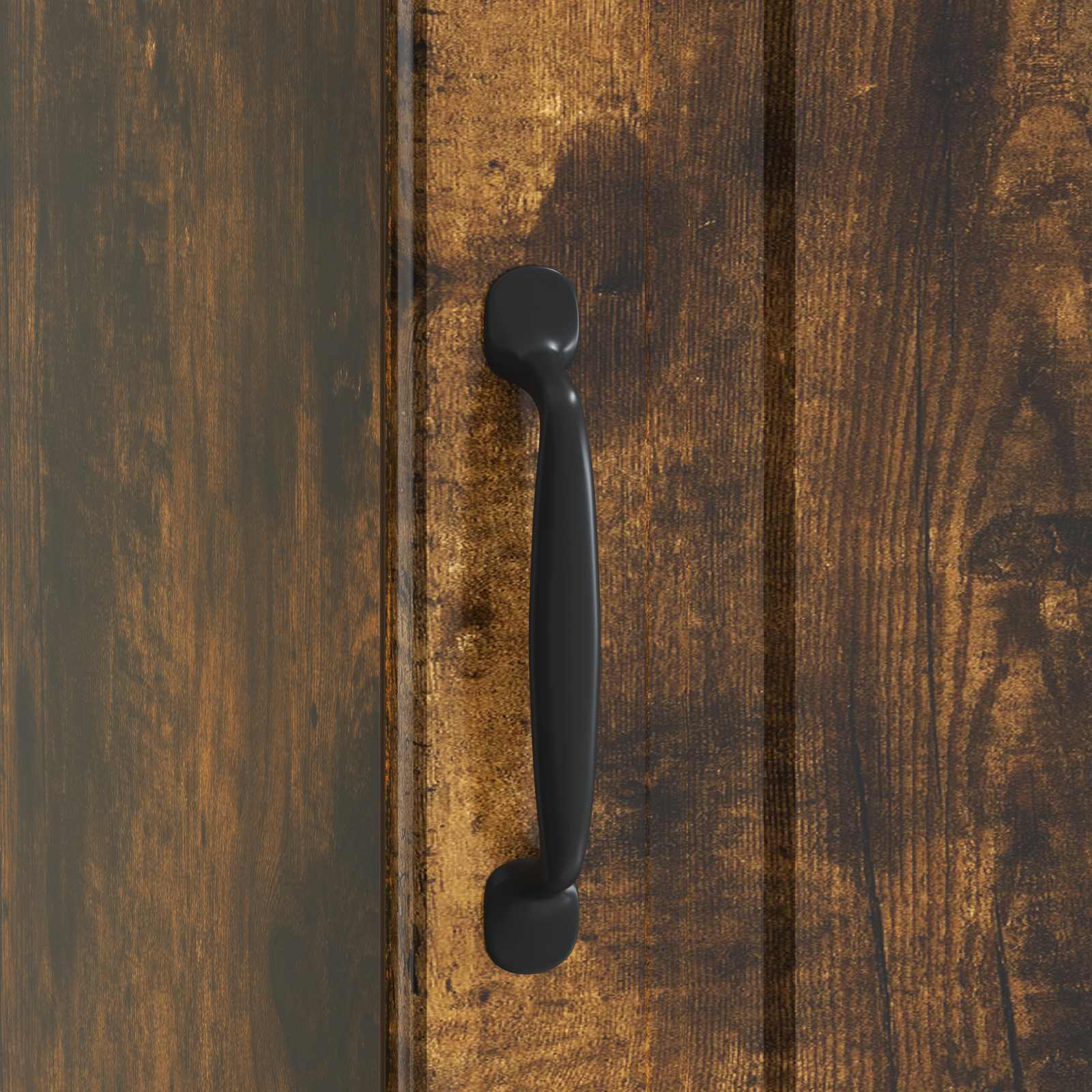 Κομοδίνο Καπνισμένο Ξύλο Δρυός 43 x 34,5 x 47 εκ. - Pakobazaar
