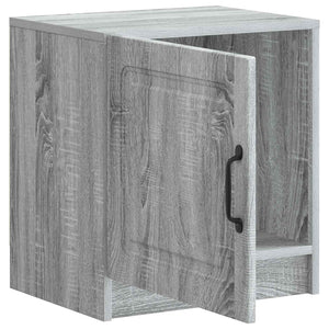 Κομοδίνο 2 pcs Γκρι Sonoma 43 x 34,5 x 47 εκ. - Pakobazaar