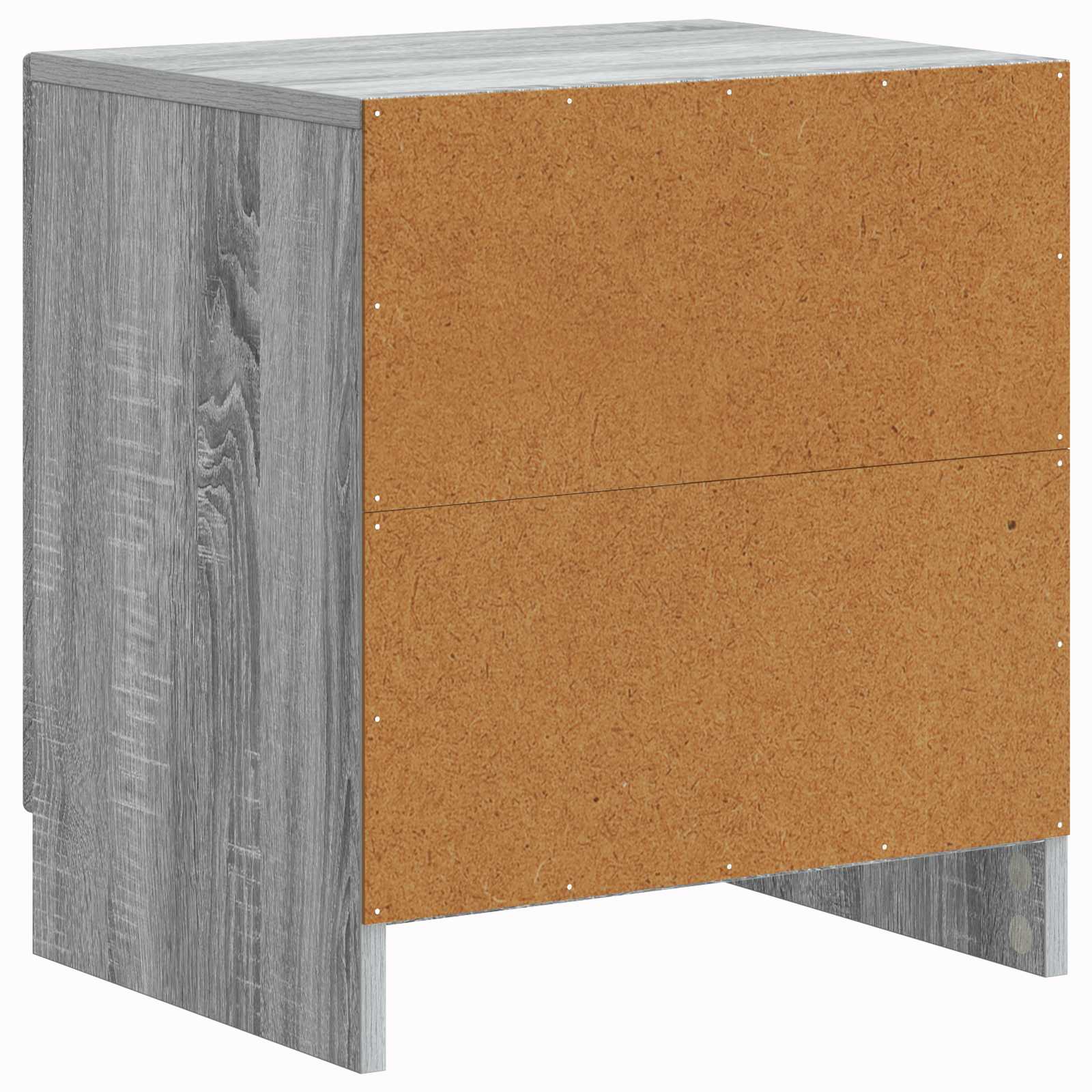 Κομοδίνο 2 pcs Γκρι Sonoma 43 x 34,5 x 47 εκ. - Pakobazaar