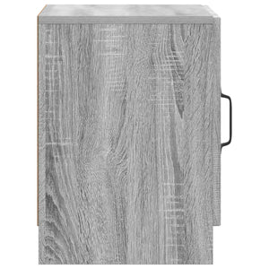 Κομοδίνο 2 pcs Γκρι Sonoma 43 x 34,5 x 47 εκ. - Pakobazaar