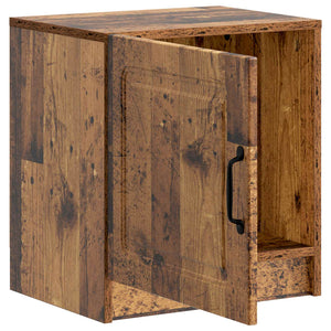 Κομοδίνο 2 pcs Παλαιωμένο ξύλο 43 x 34,5 x 47 εκ. - Pakobazaar