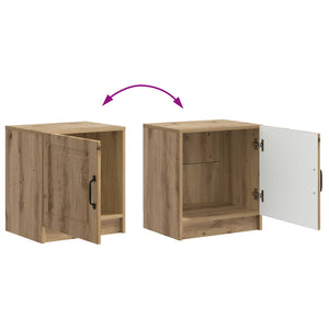 Κομοδίνο 2 pcs Artisan Δρυς 43 x 34,5 x 47 εκ. - Pakobazaar