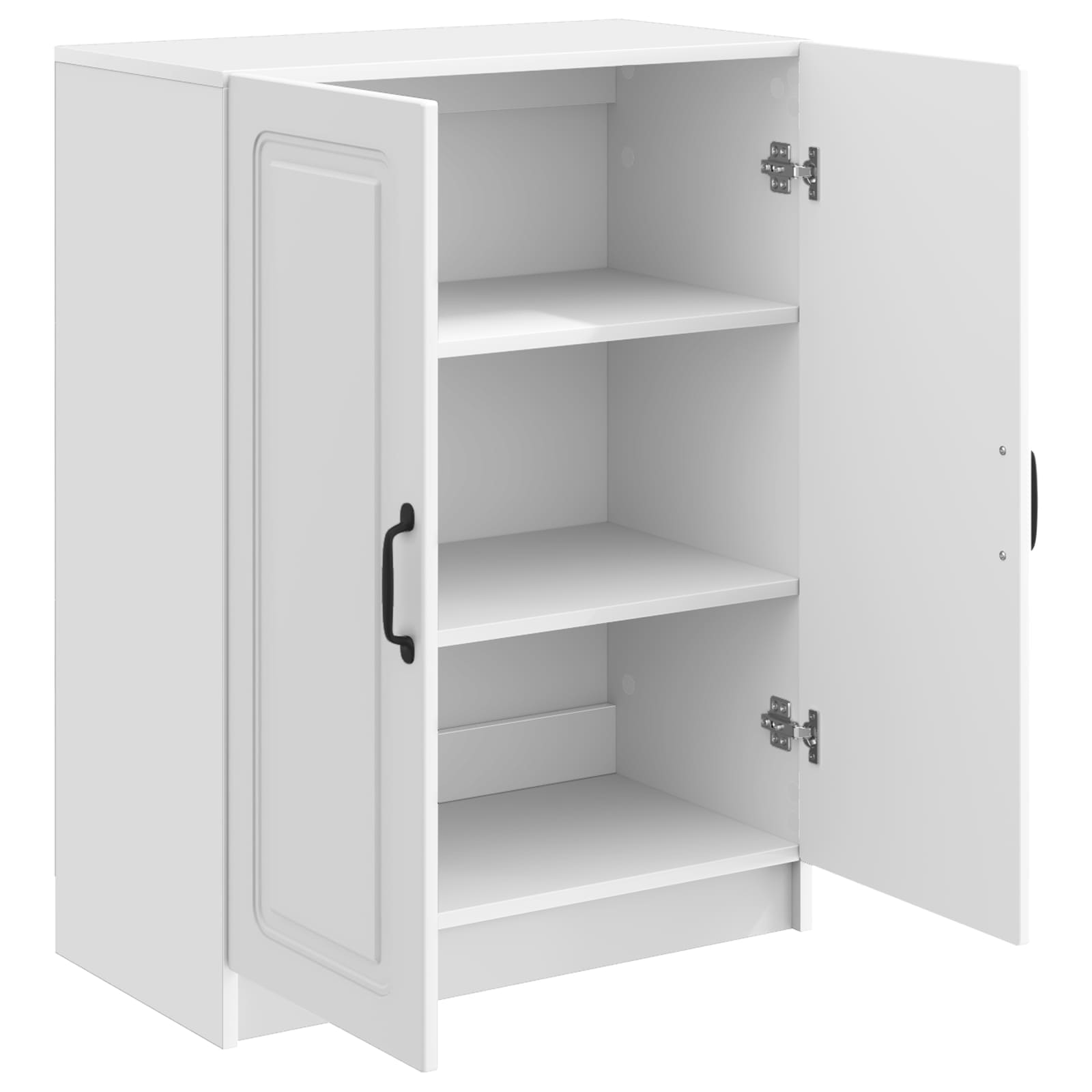 Πλαϊνό γραφείο Γυαλιστερό Λευκό 66 x 34,5 x 87 εκ. - Pakobazaar