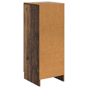 Πλαϊνό γραφείο Παλαιωμένο ξύλο 33 x 34,5 x 87 εκ. - Pakobazaar