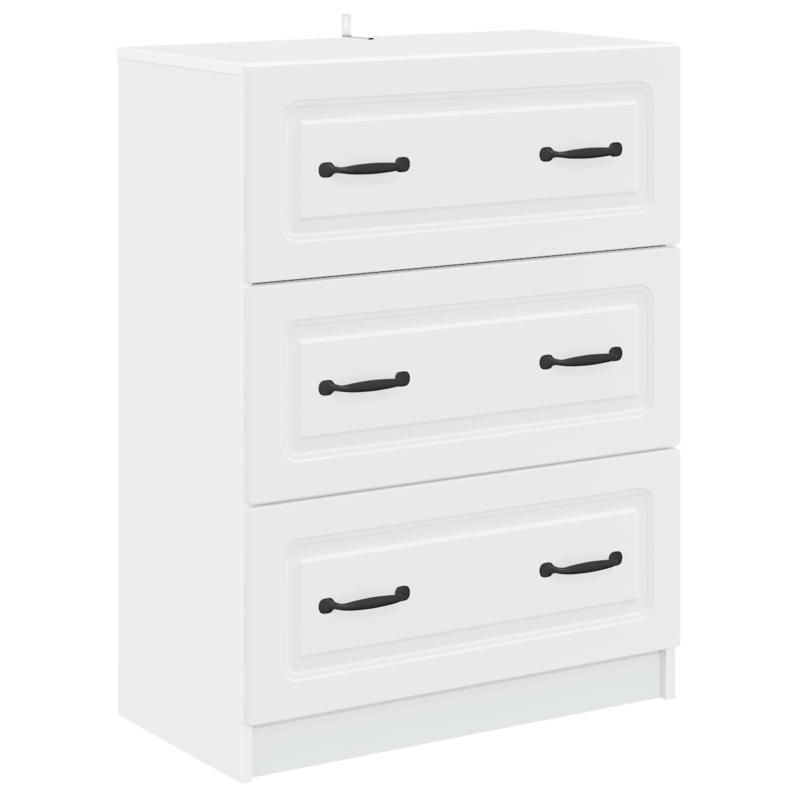 Ντουλάπι με Συρτάρια Λευκό 66 x 34,5 x 87 εκ. - Pakobazaar