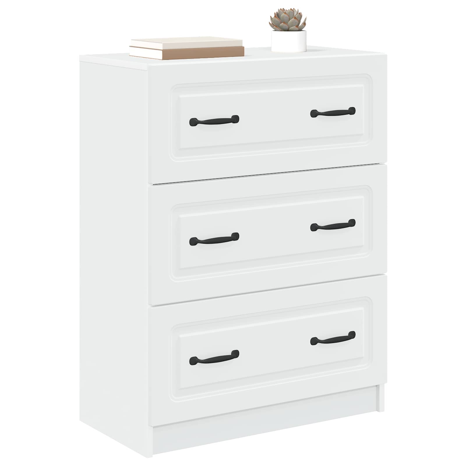 Ντουλάπι με Συρτάρια Λευκό 66 x 34,5 x 87 εκ. - Pakobazaar