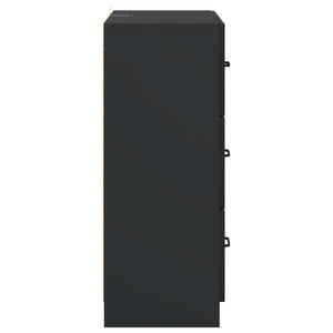 Ντουλάπι με Συρτάρια Μαύρο 66 x 34,5 x 87 εκ. - Pakobazaar