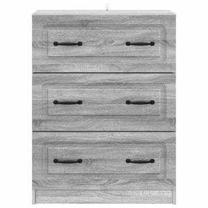 Ντουλάπι με Συρτάρια Γκρι Sonoma 66 x 34,5 x 87 εκ. - Pakobazaar