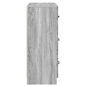 Ντουλάπι με Συρτάρια Γκρι Sonoma 66 x 34,5 x 87 εκ. - Pakobazaar