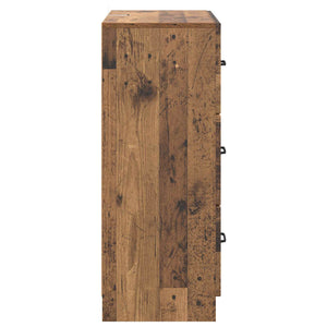 Ντουλάπι με Συρτάρια Παλαιωμένο ξύλο 66 x 34,5 x 87 εκ. - Pakobazaar