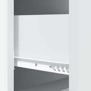 Ντουλάπι με Συρτάρια Λευκό 33 x 34,5 x 87 εκ. - Pakobazaar