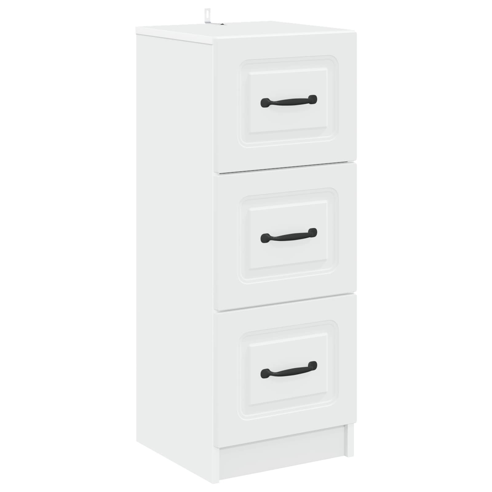Ντουλάπι με Συρτάρια Λευκό 33 x 34,5 x 87 εκ. - Pakobazaar