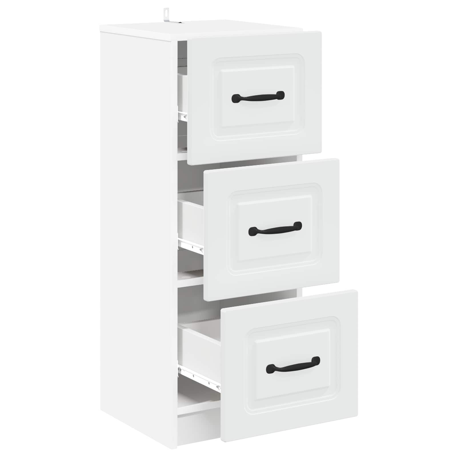 Ντουλάπι με Συρτάρια Λευκό 33 x 34,5 x 87 εκ. - Pakobazaar