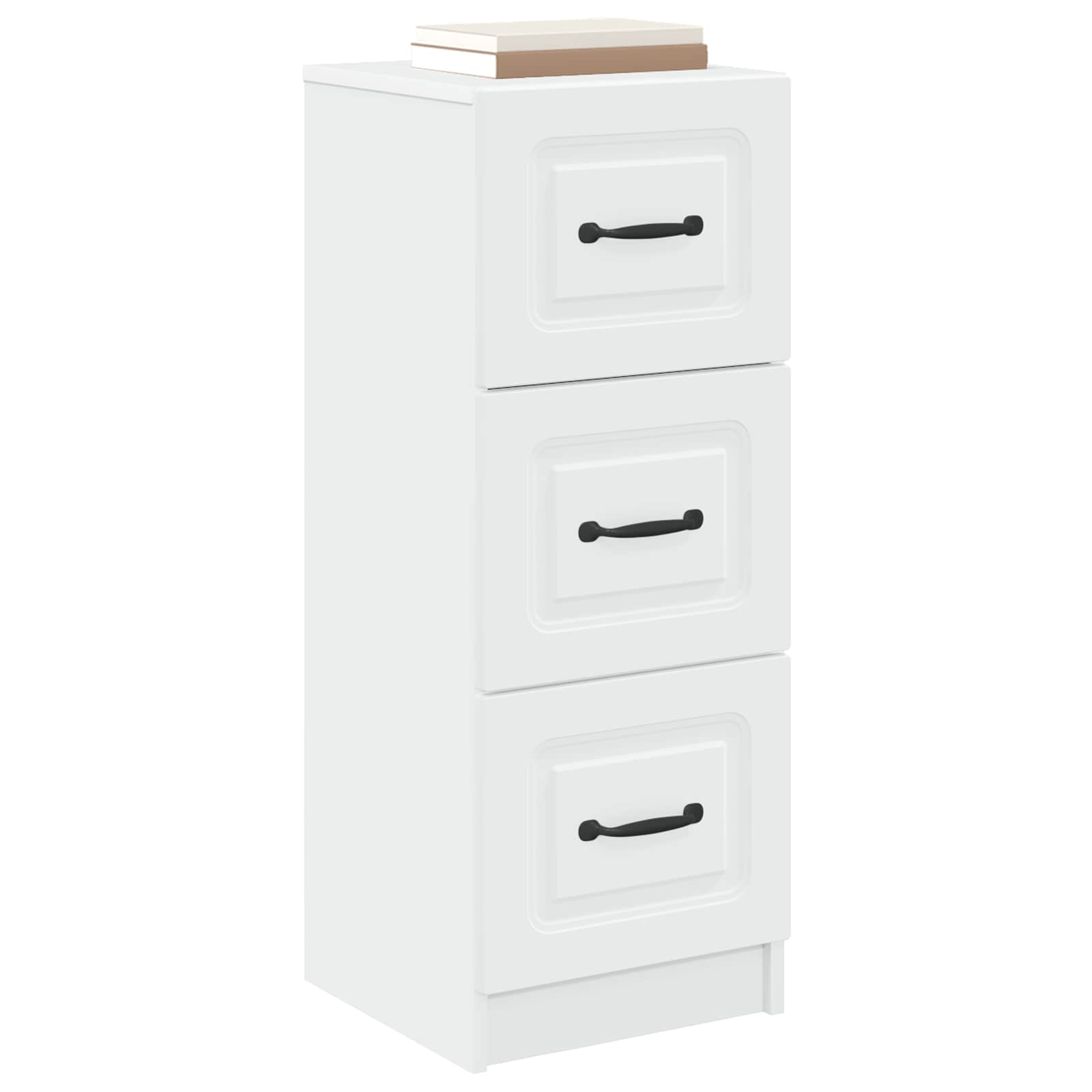 Ντουλάπι με Συρτάρια Λευκό 33 x 34,5 x 87 εκ. - Pakobazaar