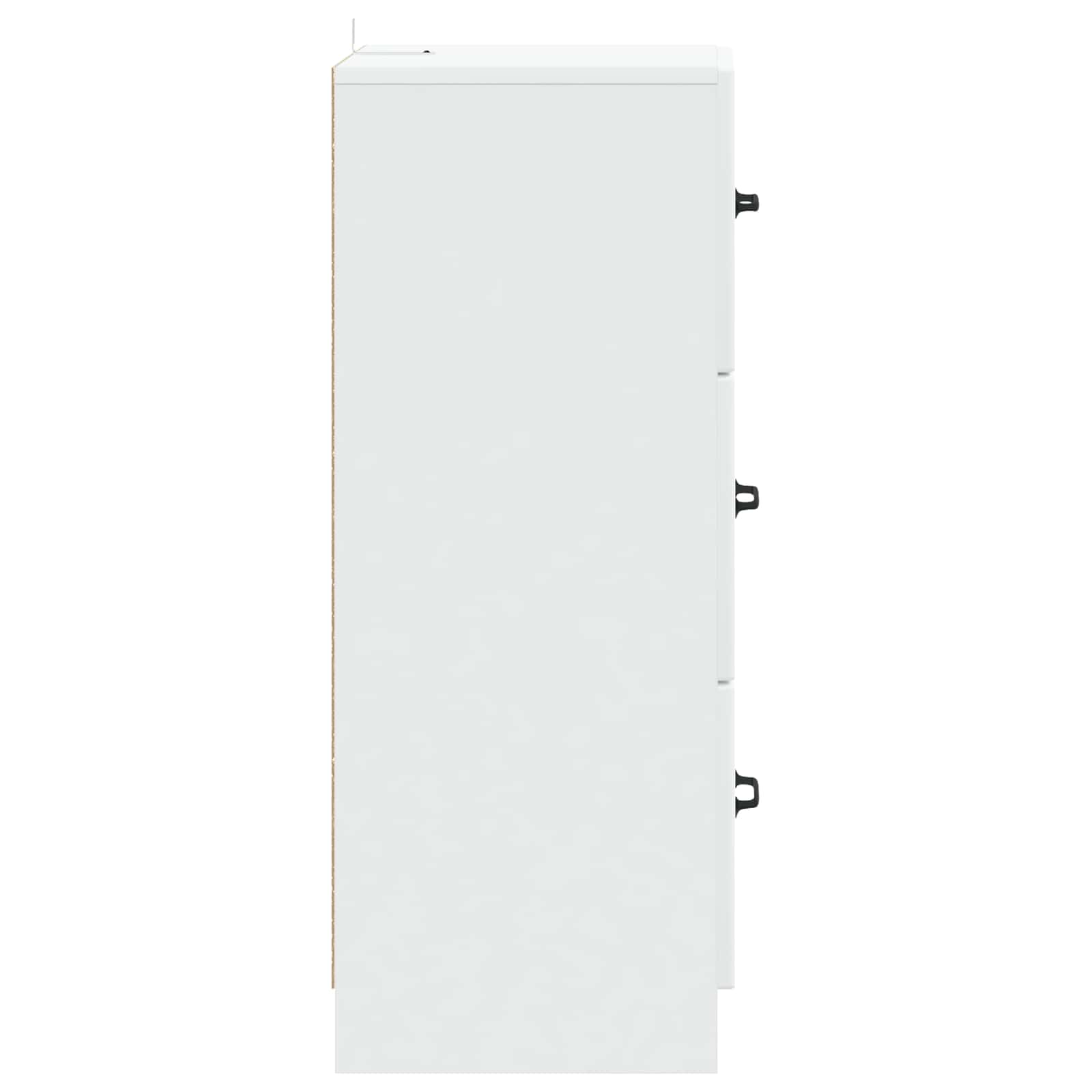Ντουλάπι με Συρτάρια Λευκό 33 x 34,5 x 87 εκ. - Pakobazaar