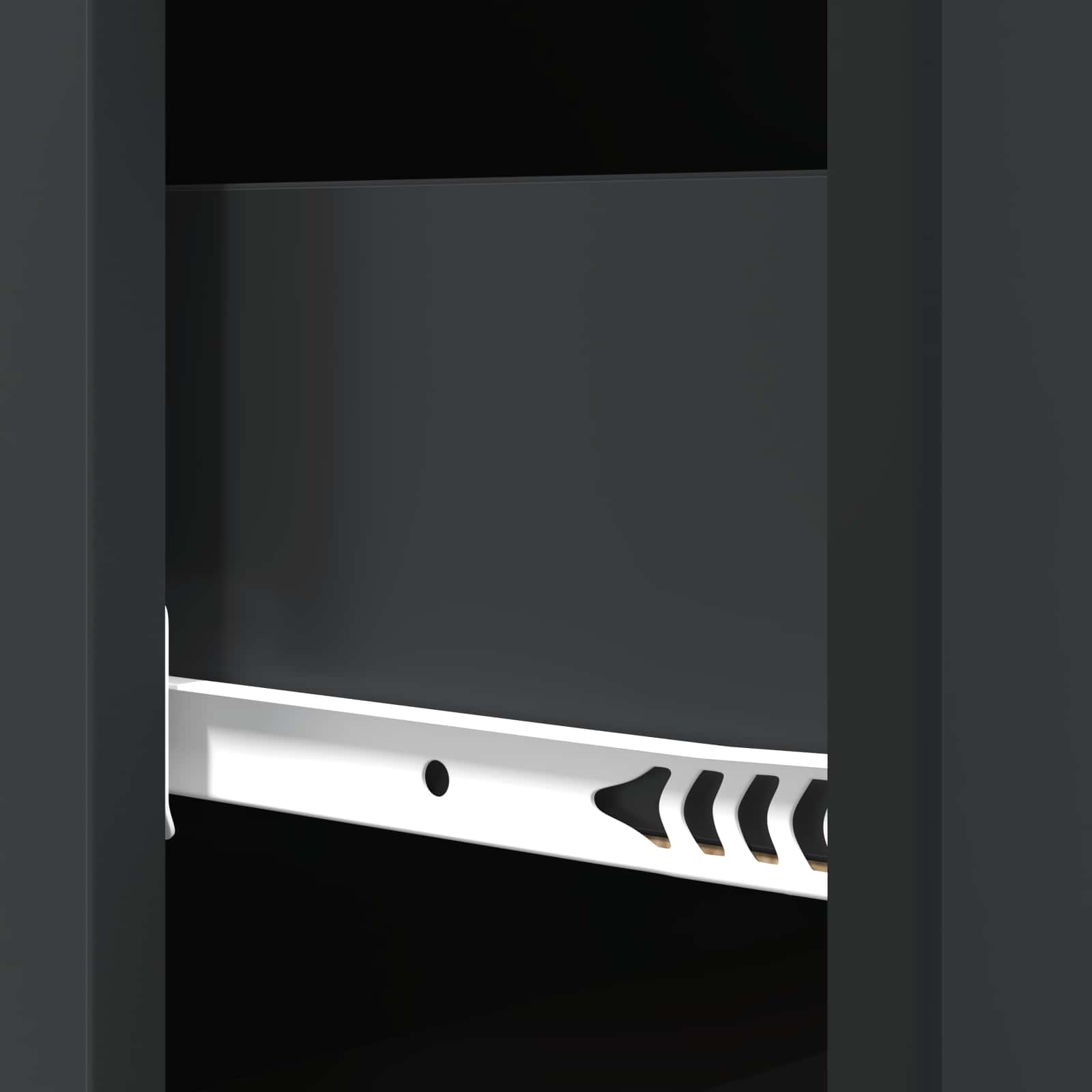 Ντουλάπι με Συρτάρια Μαύρο 33 x 34,5 x 87 εκ. - Pakobazaar