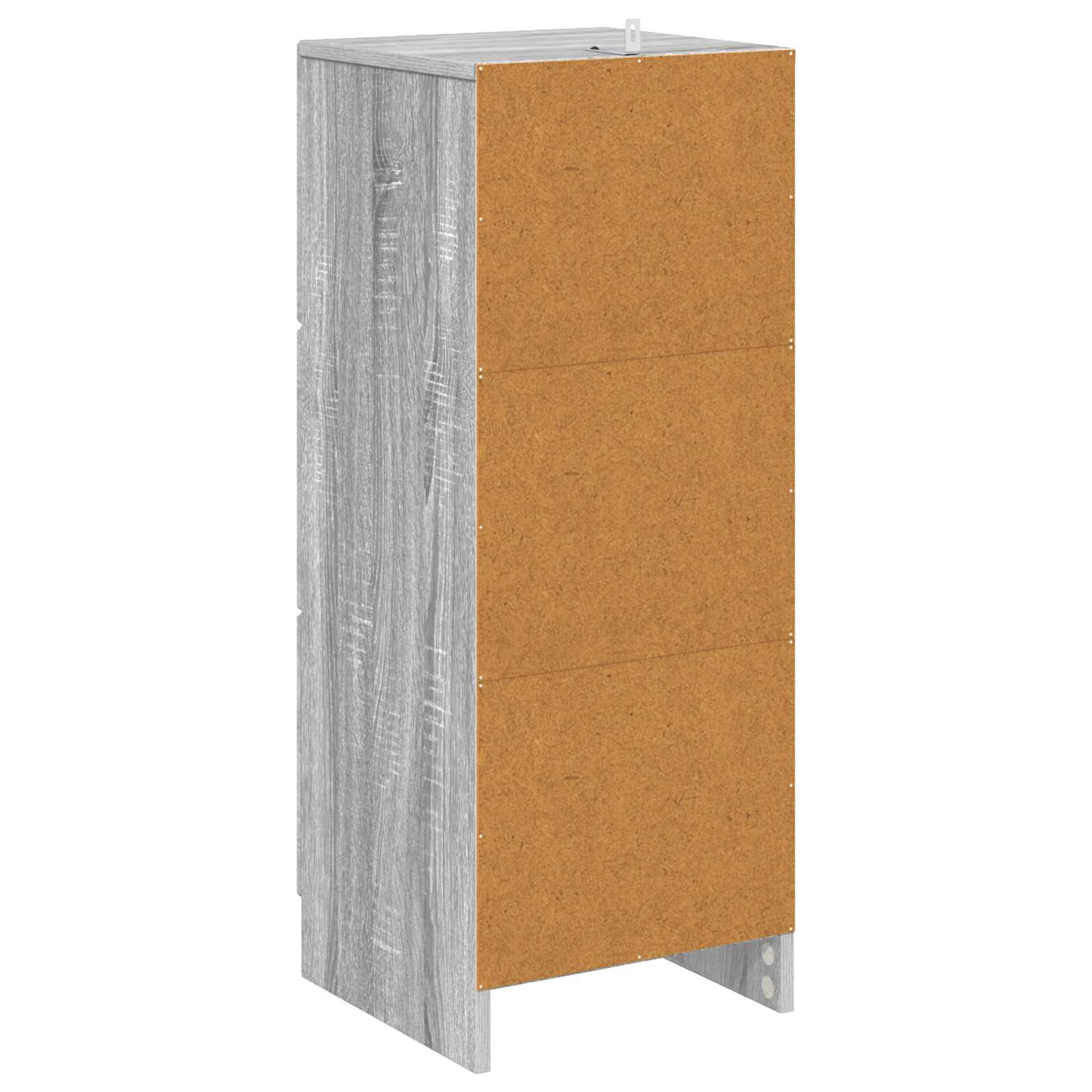 Ντουλάπι με Συρτάρια Γκρι Sonoma 33 x 34,5 x 87 εκ. - Pakobazaar
