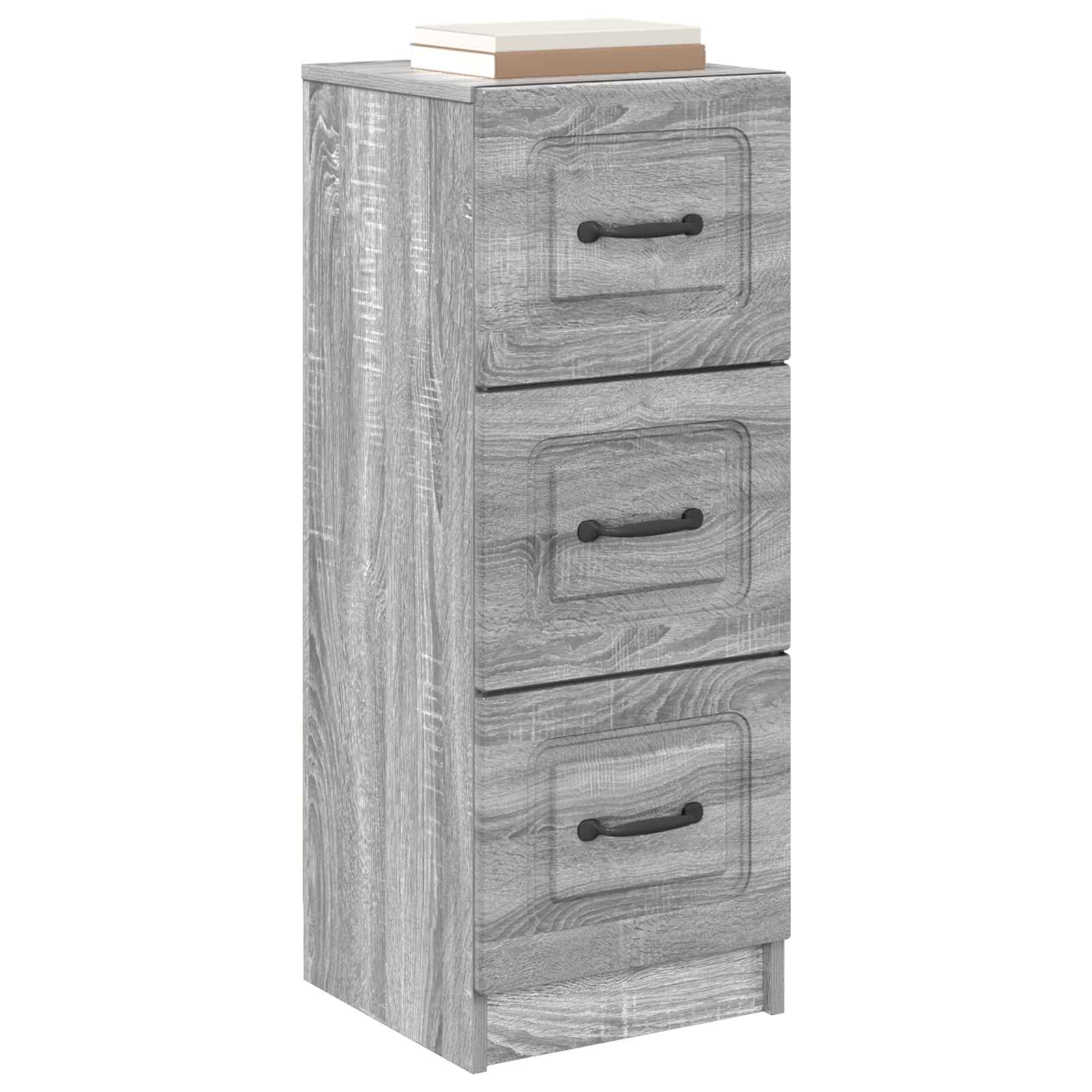 Ντουλάπι με Συρτάρια Γκρι Sonoma 33 x 34,5 x 87 εκ. - Pakobazaar