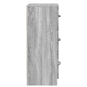 Ντουλάπι με Συρτάρια Γκρι Sonoma 33 x 34,5 x 87 εκ. - Pakobazaar