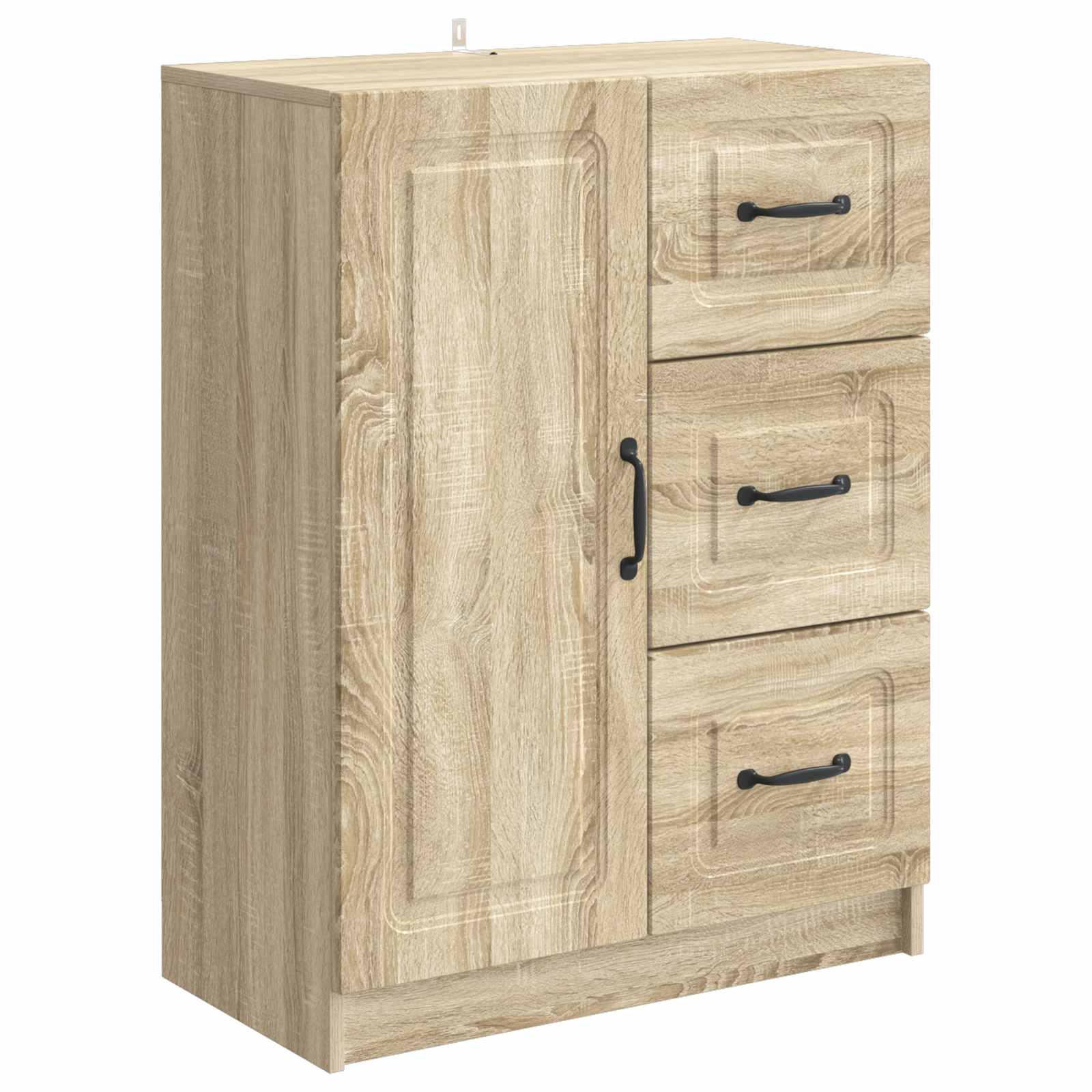 Πλαϊνό γραφείο με συρτάρι Sonoma Δρυς 66 x 34,5 x 87 εκ. - Pakobazaar