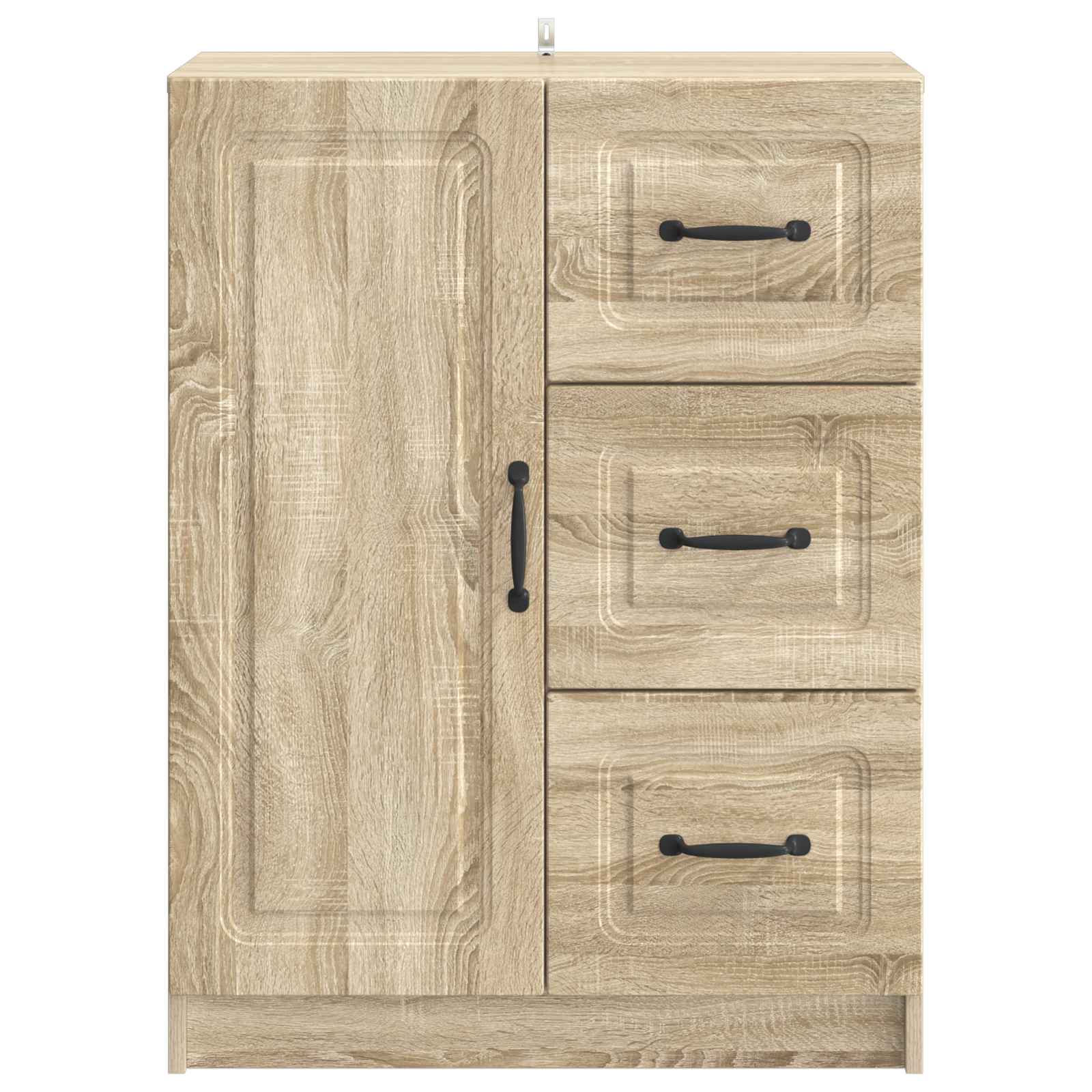 Πλαϊνό γραφείο με συρτάρι Sonoma Δρυς 66 x 34,5 x 87 εκ. - Pakobazaar