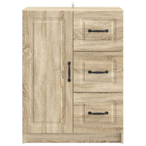Πλαϊνό γραφείο με συρτάρι Sonoma Δρυς 66 x 34,5 x 87 εκ. - Pakobazaar