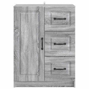 Πλαϊνό γραφείο με συρτάρι Γκρι Sonoma 66 x 34,5 x 87 εκ. - Pakobazaar