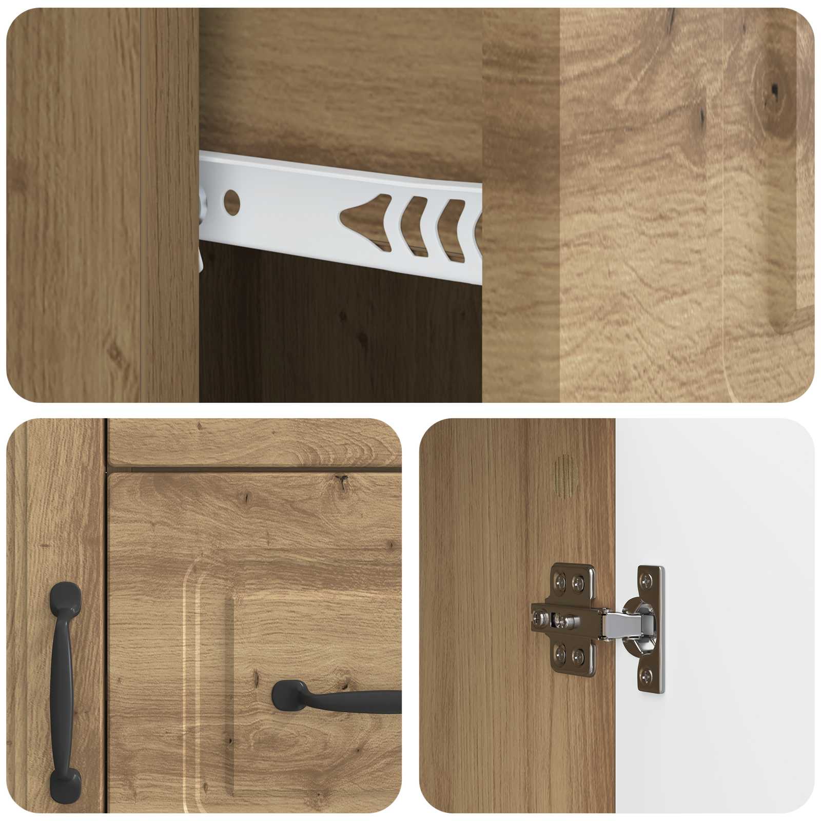 Πλαϊνό γραφείο με συρτάρι Artisan Δρυς 66 x 34,5 x 87 εκ. - Pakobazaar