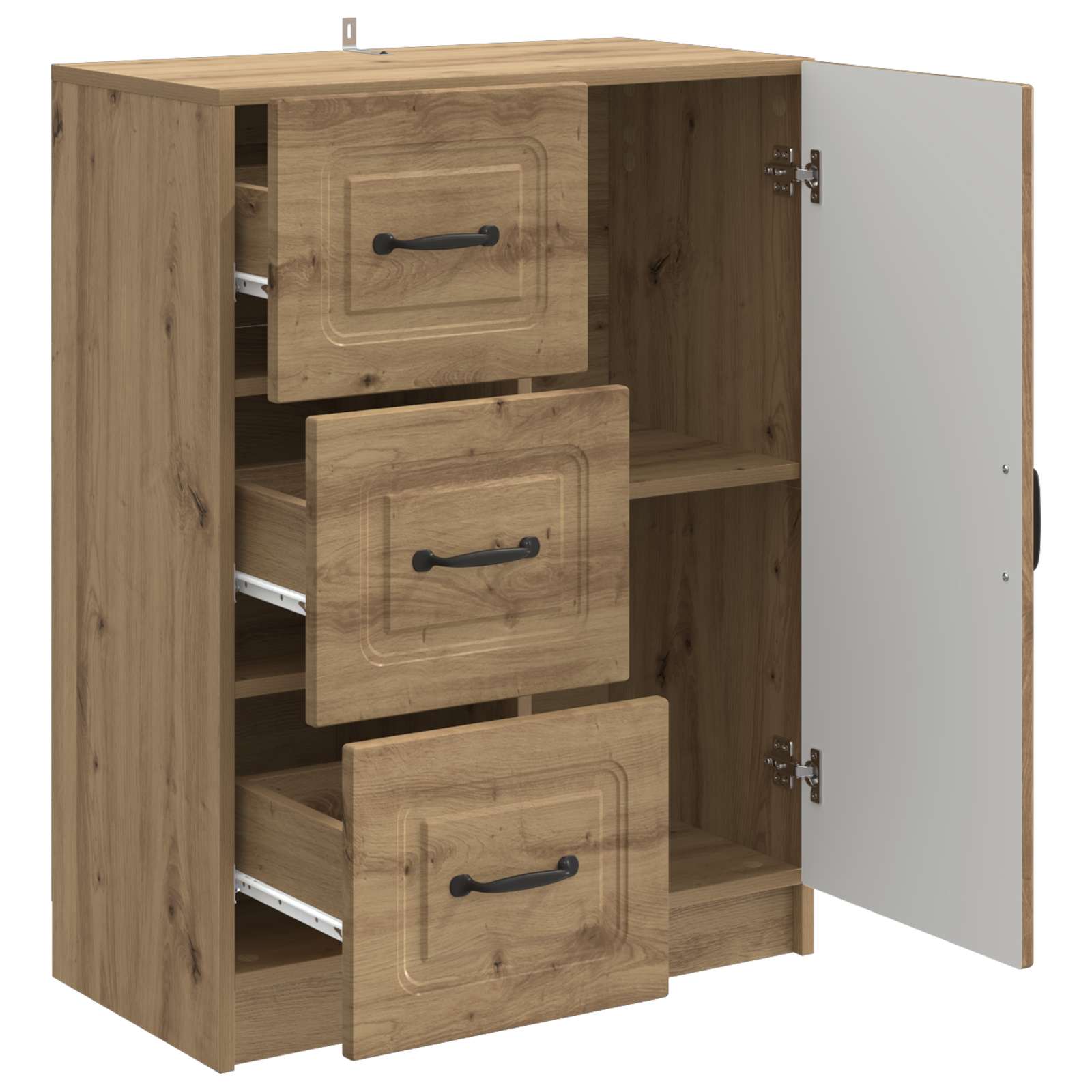 Πλαϊνό γραφείο με συρτάρι Artisan Δρυς 66 x 34,5 x 87 εκ. - Pakobazaar