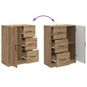 Πλαϊνό γραφείο με συρτάρι Artisan Δρυς 66 x 34,5 x 87 εκ. - Pakobazaar