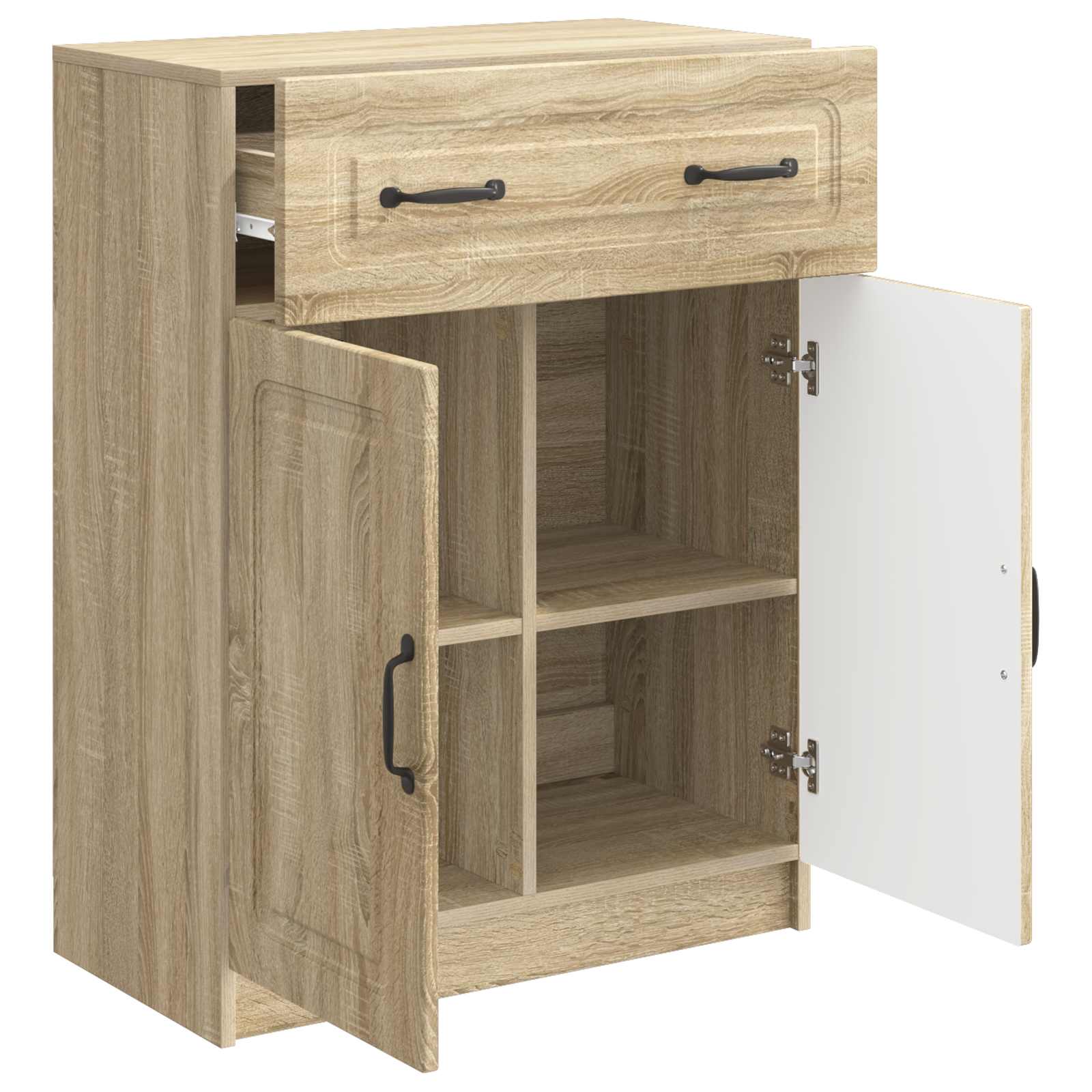Πλαϊνό γραφείο με συρτάρι Sonoma Δρυς 66 x 34,5 x 87 εκ. - Pakobazaar
