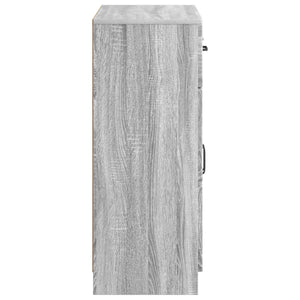 Πλαϊνό γραφείο με συρτάρι Γκρι Sonoma 66 x 34,5 x 87 εκ. - Pakobazaar