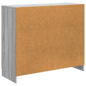 Πλαϊνό γραφείο Γκρι Sonoma 89 x 34,5 x 77 εκ. - Pakobazaar