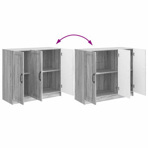 Πλαϊνό γραφείο Γκρι Sonoma 89 x 34,5 x 77 εκ. - Pakobazaar