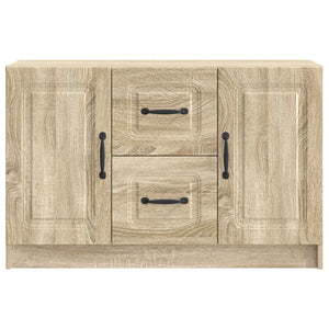 Πλαϊνό γραφείο με συρτάρι Sonoma Δρυς 89 x 34,5 x 57 εκ. - Pakobazaar