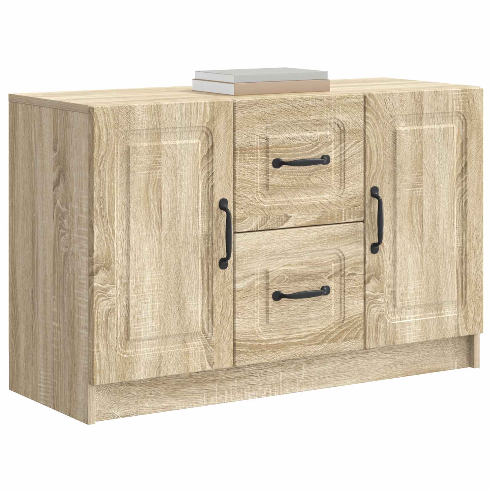Πλαϊνό γραφείο με συρτάρι Sonoma Δρυς 89 x 34,5 x 57 εκ. - Pakobazaar