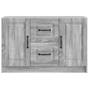Πλαϊνό γραφείο με συρτάρι Γκρι Sonoma 89 x 34,5 x 57 εκ. - Pakobazaar
