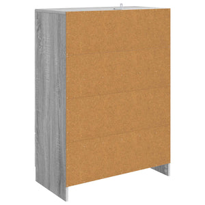 Πλαϊνό γραφείο με συρτάρι Γκρι Sonoma 66 x 34,5 x 92 εκ. - Pakobazaar