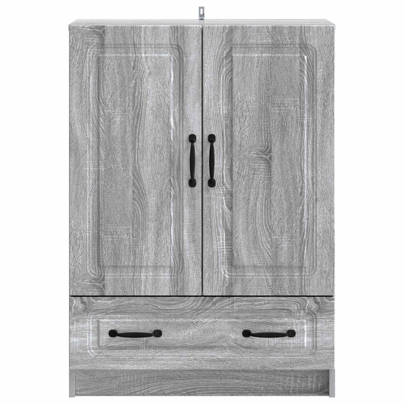 Πλαϊνό γραφείο με συρτάρι Γκρι Sonoma 66 x 34,5 x 92 εκ. - Pakobazaar