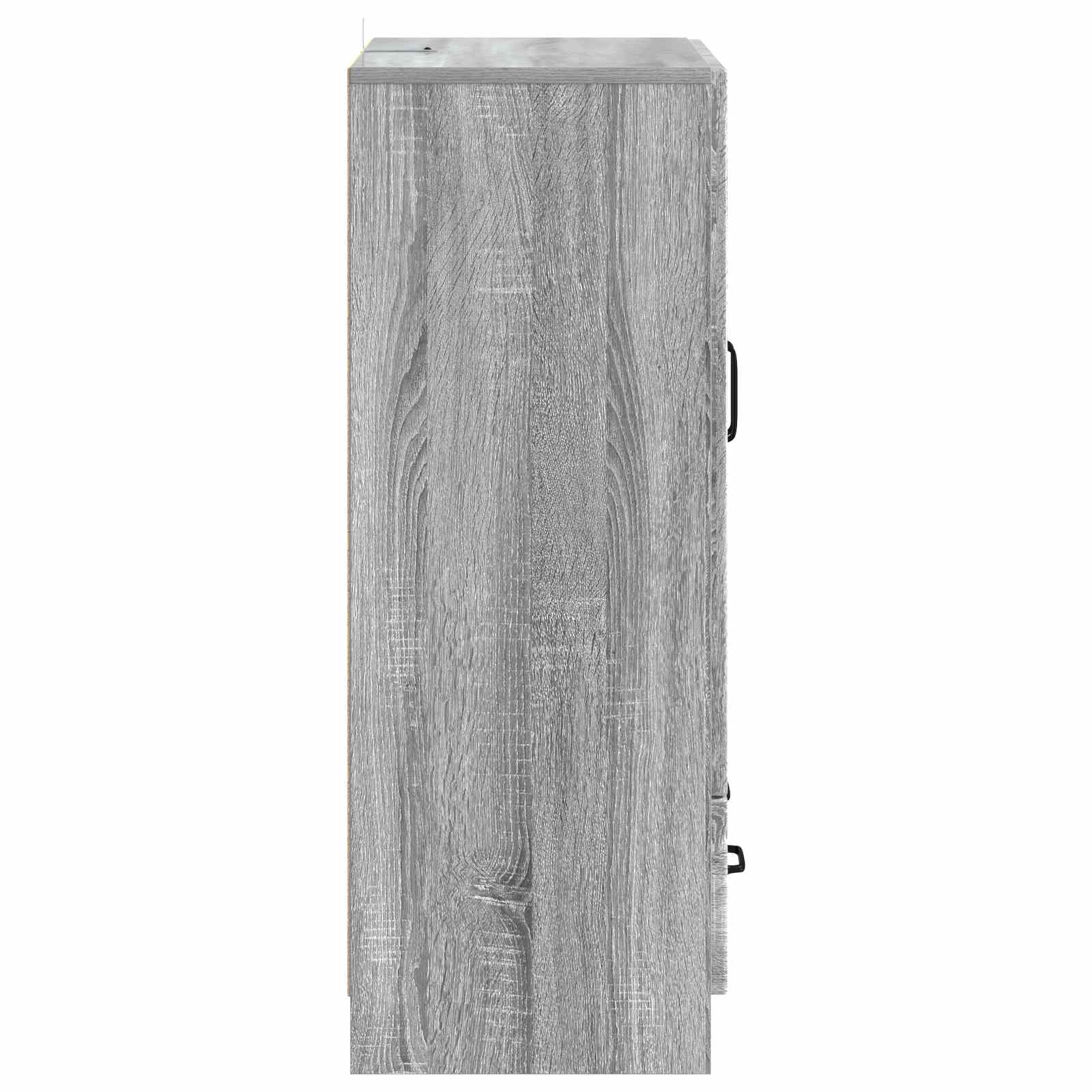 Πλαϊνό γραφείο με συρτάρι Γκρι Sonoma 66 x 34,5 x 92 εκ. - Pakobazaar