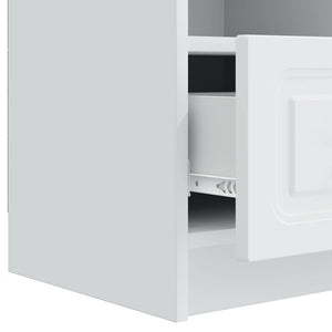 Ντουλάπι TV Λευκό 102 x 34,5 x 47 εκ Επεξεργασμένο Ξύλο - Pakobazaar